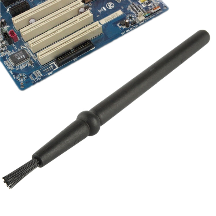 Spazzola per pulizia antistatica con manico rotondo per componenti elettronici, lunghezza: 14 cm, Length: 14cm Spazzola per pulizia antistatica con manico rotondo per componenti elettronici, lunghezza: 14 cm, Length: 14cm